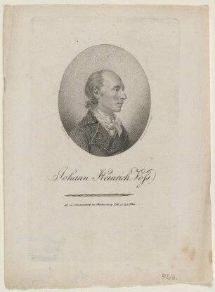 Bildnis des Johann Heinrich Voss