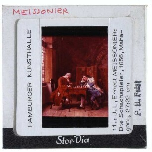 Meissonier, Die Schachspieler