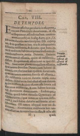 Cap. VIII. De Tempore.
