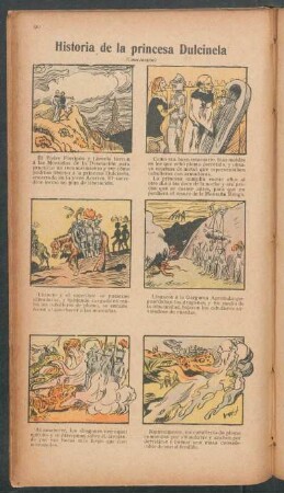 Historia de la princesa Dulcinela (Conclusión) - [Cómic]
