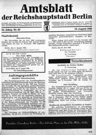 1943,32: Nr. 32, 10. August 1943