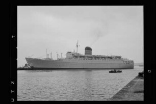 Franconia (1955), Cunard.- The British & North America Royal Mail Steam Packet Company, Cunard Steamship Company Ltd., Cunard Line Ltd., Liver