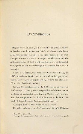 Olivier de Serres, seigneur du Pradel, sa vie et ses travaux : Documents inédits illustrés de portraits, gravures et fac-simile