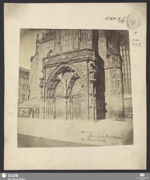 Nürnberg, Hauptportal der Frauenkirche