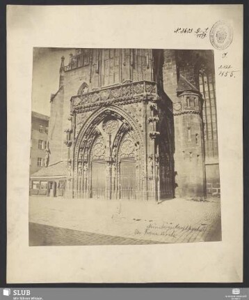 Nürnberg, Hauptportal der Frauenkirche