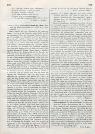 314 [Rezension] Luther, Martin, Luthers Ehebuch
