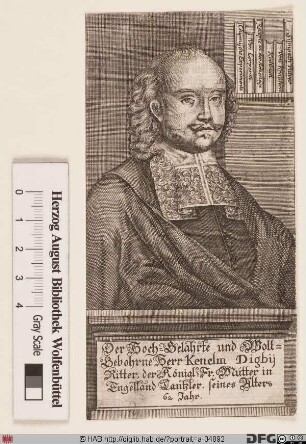 Bildnis Kenelm Digby (1623 Sir)