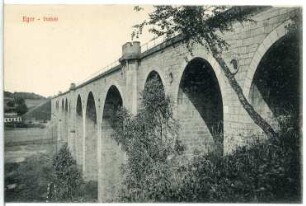 Eger (Böhmen). Viadukt (1865) über die Eger