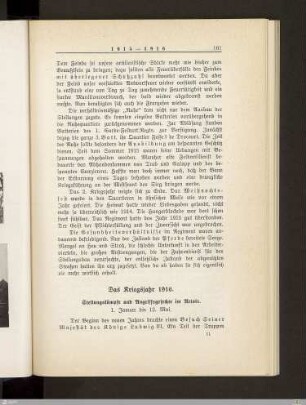 Das Kriegsjahr 1916