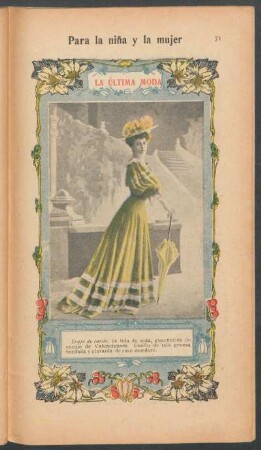 Para la niña y la mujer - La última moda [Dibujo]