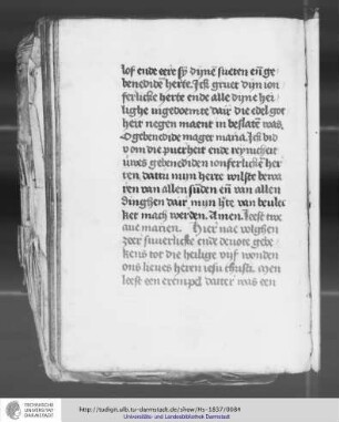 Fünf-Wunden-Gebet mit Exempel