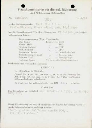 Hofherr, Paul