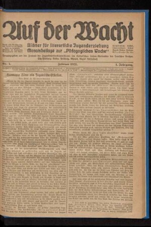 Hermann Löns als Jugendschriftsteller