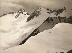 Stubaier Alpen : Österreich. Tirol. Stubaier Alpen. Östlicher Daunkogel und Stubaier Wildspitze vom hinteren Daunkopf