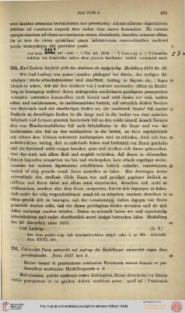 Urkunde 251 - 285