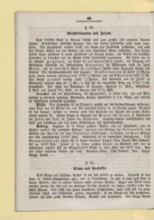 Großbritannien und Irland