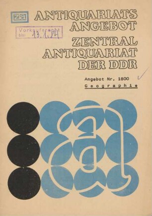 Nr. 1800: Geographie