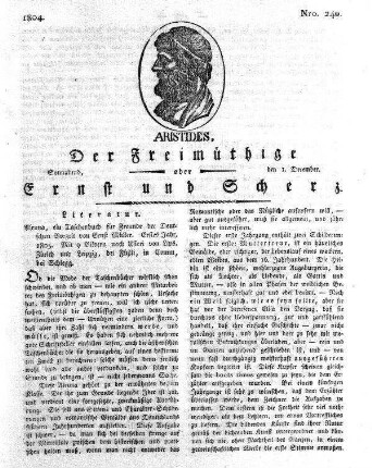 Nro. 240., Sonnabend den 1. December