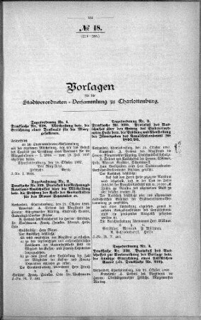 No. 18. (218-238.), 27. Oktober 1897