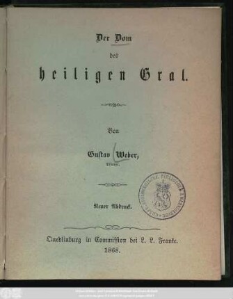 Der Dom des heiligen Gral