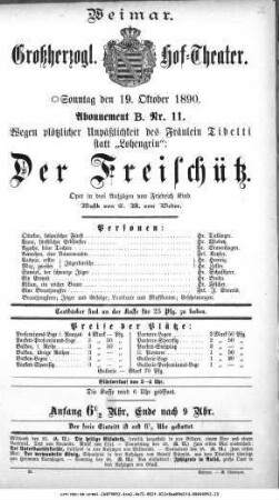 Der Freischütz