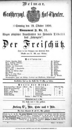 Der Freischütz