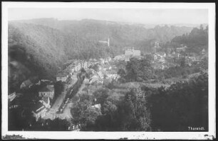 Tharandt. Blick auf Tharandt
