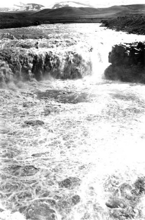 Wasserfall, Island