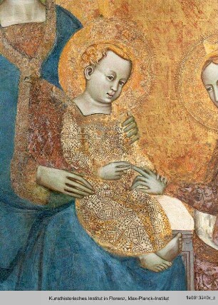 Thronende Madonna mit den Heiligen Lucia und Katharina von Alexandrien