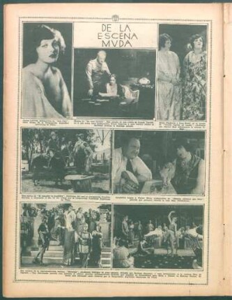 De la escena muda
