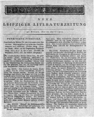 1811-04-22 : 47. Stück