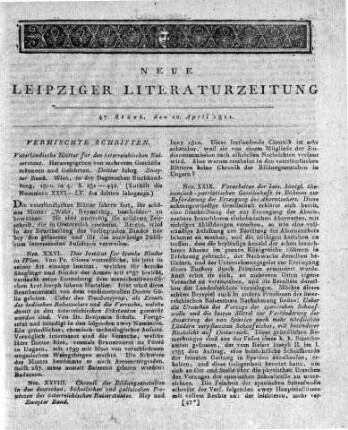 1811-04-22 : 47. Stück