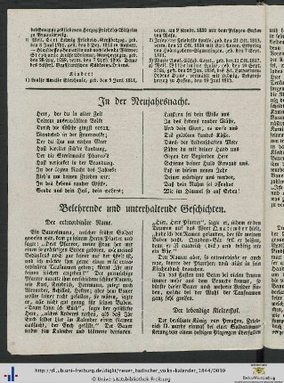 In der Neujahrsnacht.