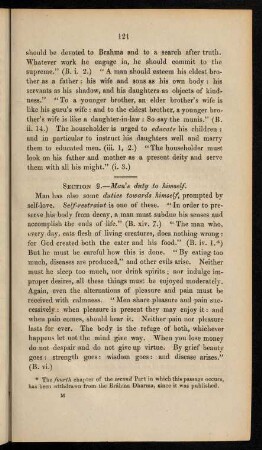 Section 9. Man's duty to himself