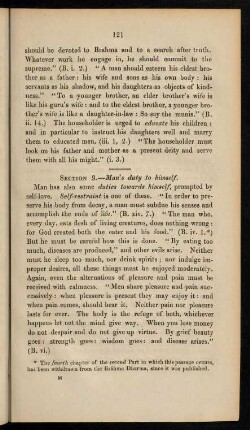 Section 9. Man's duty to himself