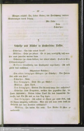 7. Schultze und Müller in Aeckerleins Keller
