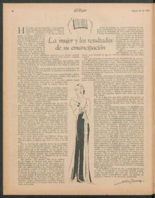La mujer y los resultados de su emancipación