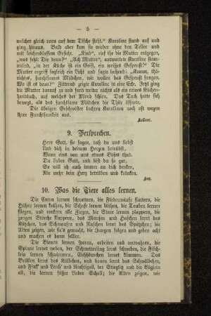9. Versprechen.