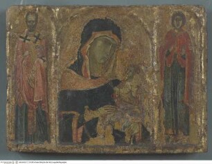 Madonna zwischen Heiligen