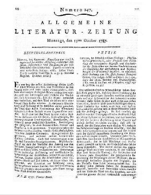 Gehler, J. S. T.: Physikalisches Wörterbuch oder Versuch einer Erklärung der vornehmsten Begriffe und Kunstwörter der Naturlehre mit kurzen Nachrichten von der Geschichte der Erfindungen. T. 1. Leipzig: Schwickert 1787