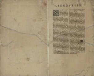 Vogelschau von Burg Liechtenstein bei Maria Enzersdorf, Radierung, 1657 : Arcis Liechnstein una cum subiacentibus Oppidis Entsersdorf Et Prun Inferioris Austriae In solo vini faecundißimo Amoeniss. prospectus / [Hrsg.: Johannes Janssonius]. - [Amsterdam] : [Ioannes Ianssonius] , [1657]. - 1 Ansicht : Radierung ; 47 x 35 cm +++ Titel oben. - Mit Ortsverzeichnis. - Mit Text auf der Rückseite, 73. - Auch enthalten in: Urbium totius Germaniae Superioris illustriorum clariorumque tabulae antiquae & novae accuratissimé elaboratae, P. 1