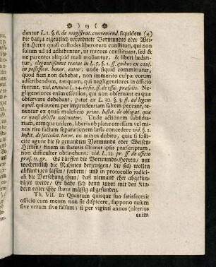 15-25, Thesis VII - XI