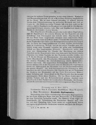 Sitzung am 8. Mai 1917