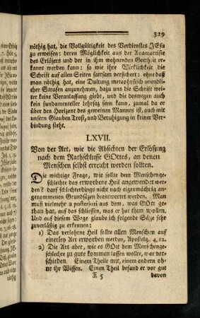 329-337, LXVII - LXVIII
