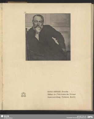 Bildnis der Präsidenten der Grossen Kunstausstellungen Professor Kuehl