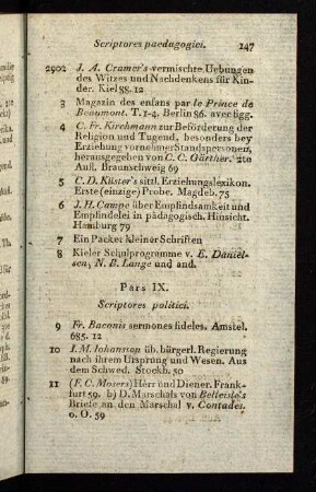 147-148, Pars IX. Scriptores politici.