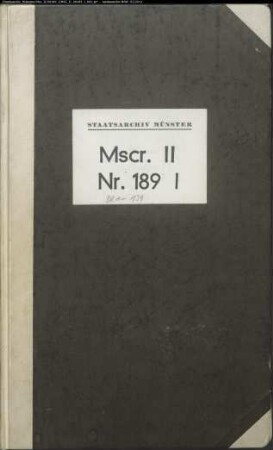 Fürstbistum Minden (Diplomatarium Mindense) (Abschriften und Regesten von Urkunden)