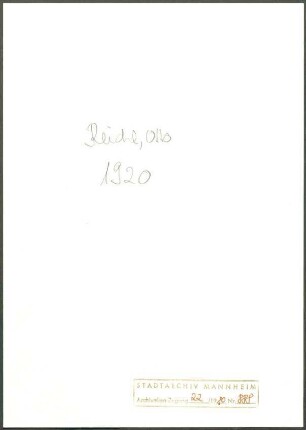 Reichl, Otto, Verlag Darmstadt,an Wichert