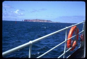 Blick auf Helgoland/Nordsee