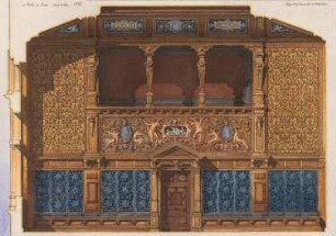 Rathaus, Wiesbaden: Interieur I (Wand) 1:25